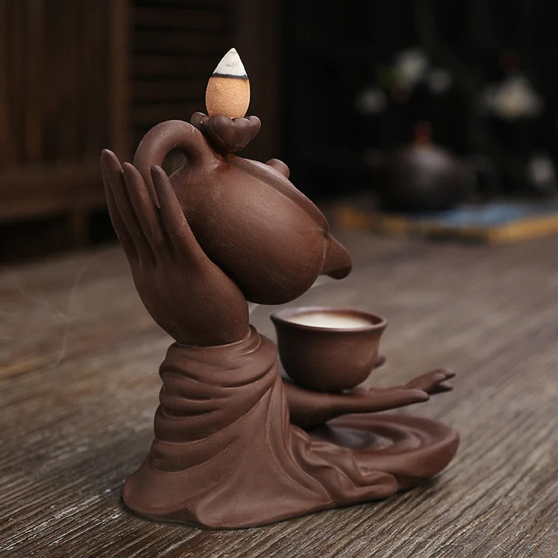 Zen Tea Backflow Incense Burner - Image 3