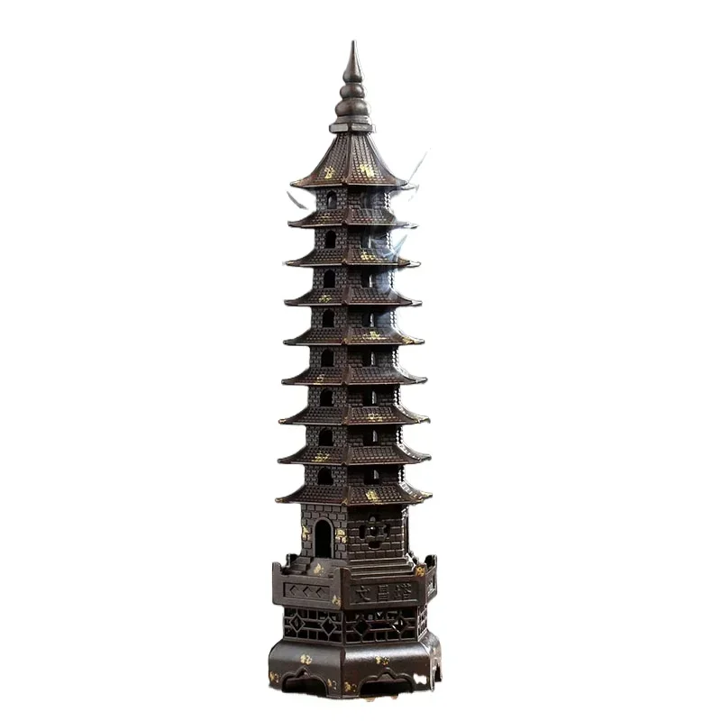 Zen Tower-Style Smoke Waterfall Incense Burner - Image 8