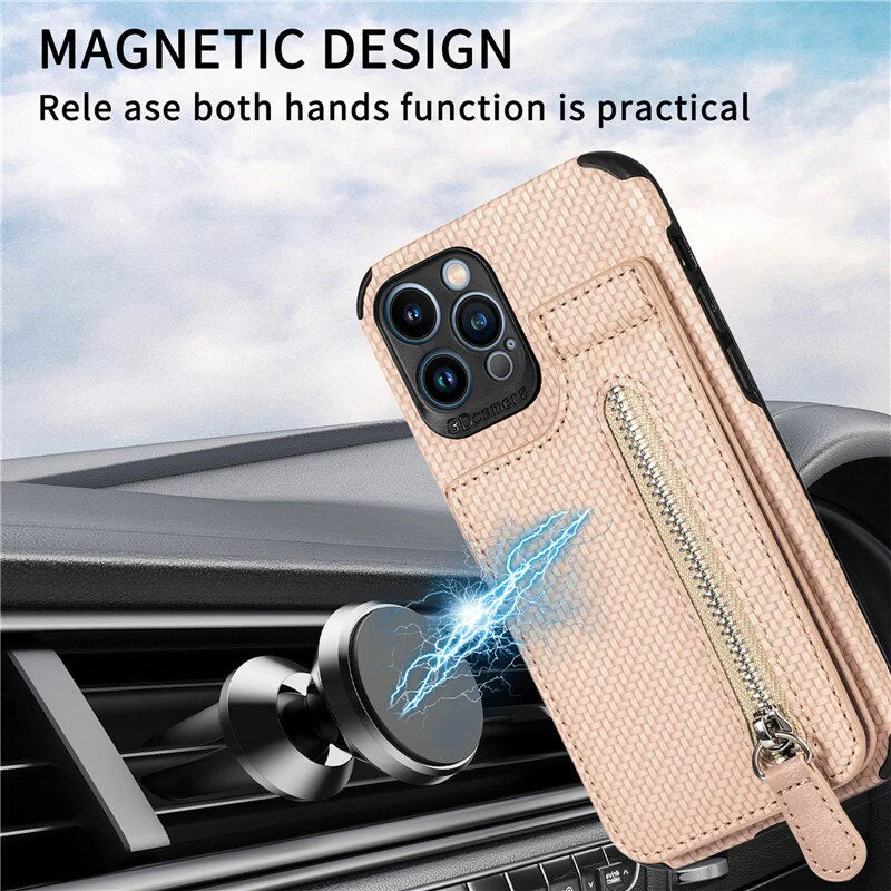 Zip Zip Elegance Wallet iPhone Case - Image 4