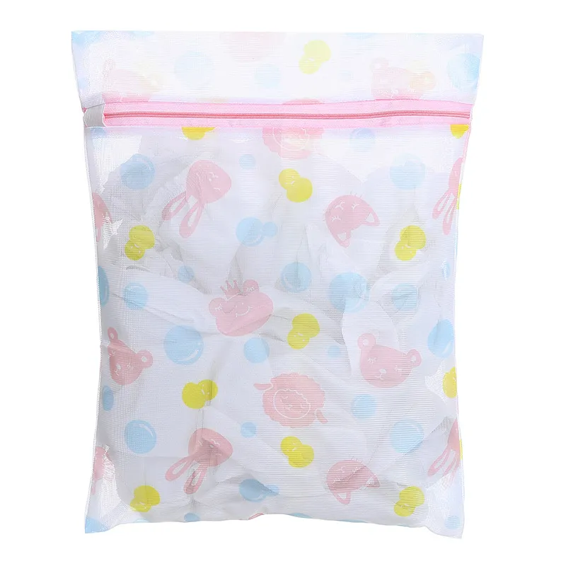 Zippered Mesh Laundry Foldable Wash Bags - Image 6