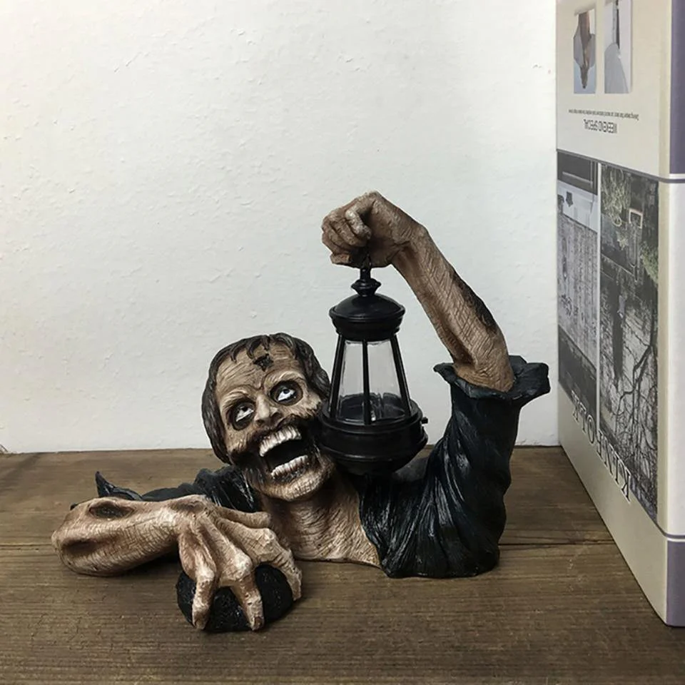 Zombie Statue Halloween Decoration - Image 7